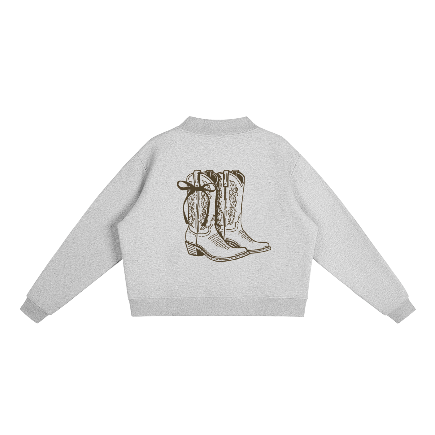 Cowboy Boot Mock Neck| Boots Babe Beaches
